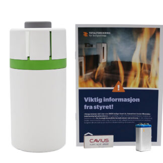 Sikkerhetsposen original med Batteriboksen - hvit